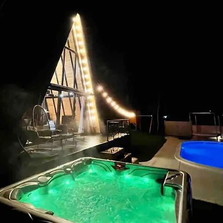 A Frame Pool House Chalet *